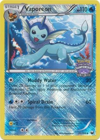 Vaporeon — Promos