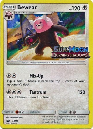 Carta Bewear do set Sol e Lua Promos — Pokémon TCG | Bynx