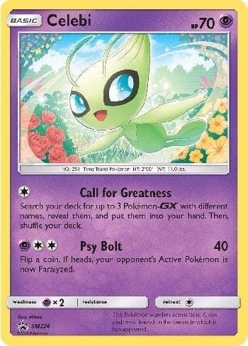 Celebi — Sol e Lua Promos