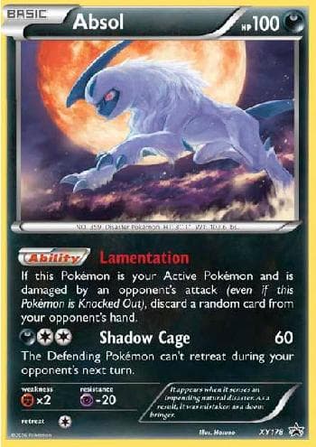 Carta Absol do set XY Promos — Pokémon TCG | Bynx