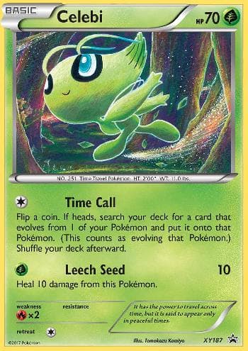 Carta Celebi do set XY Promos — Pokémon TCG | Bynx