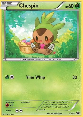 Chespin — XY Promos