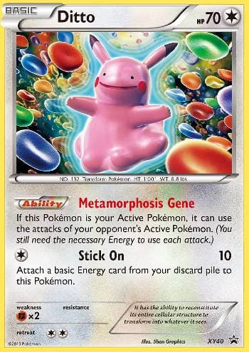 Carta Ditto do set XY Promos — Pokémon TCG | Bynx