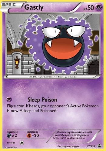 Gastly — XY Promos