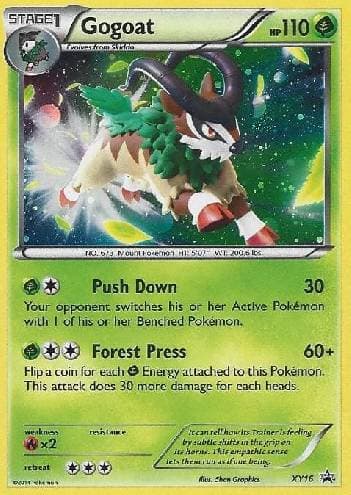 Carta Gogoat do set XY Promos — Pokémon TCG | Bynx