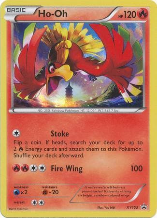 Carta Ho-Oh do set XY Promos — Pokémon TCG | Bynx