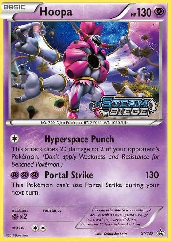 Carta Hoopa do set XY Promos — Pokémon TCG | Bynx