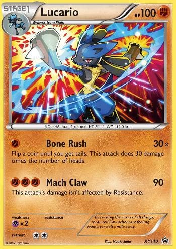 Lucario — XY Promos