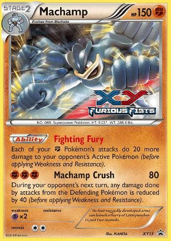 Carta Machamp do set XY Promos — Pokémon TCG | Bynx