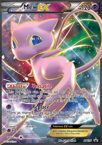 Carta Mew-EX do set XY Promos — Pokémon TCG | Bynx