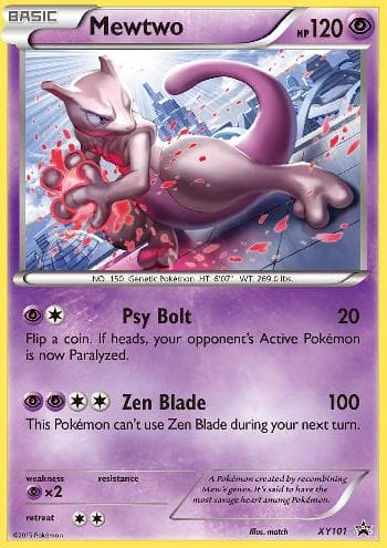 Mewtwo — XY Promos