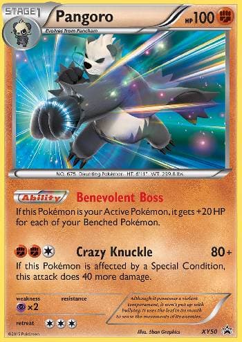 Pangoro — XY Promos