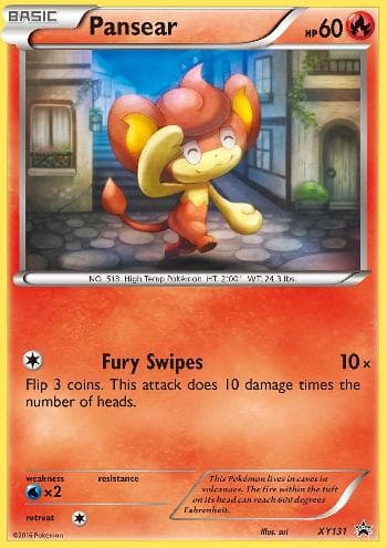 Carta Pansear do set XY Promos — Pokémon TCG | Bynx