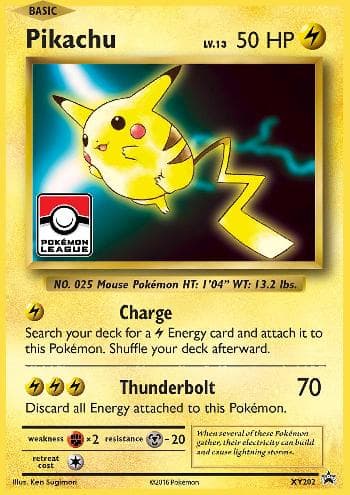Pikachu — XY Promos