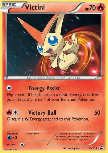 Carta Victini do set XY Promos — Pokémon TCG | Bynx