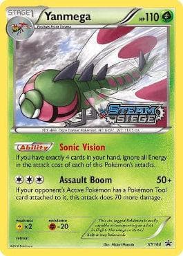 Carta Yanmega do set XY Promos — Pokémon TCG | Bynx