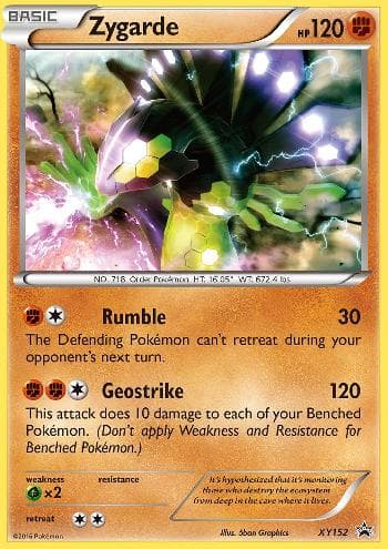 Carta Zygarde do set XY Promos — Pokémon TCG | Bynx