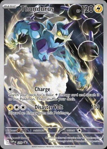Carta Thundurus 209/215 do set Scarlet & Violet Promos — Pokémon TCG | Bynx