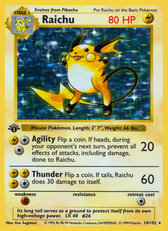 Raichu 14 — Base