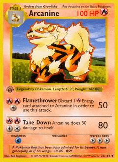 Arcanine 23 — Base