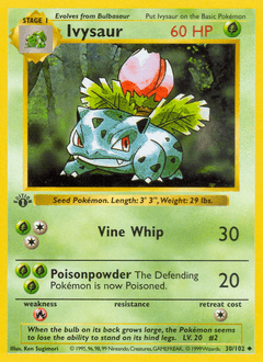 Ivysaur 30/102 — Coleção Básica