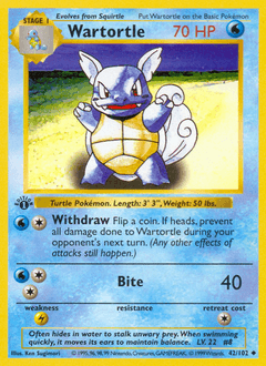 Wartortle 42 — Base