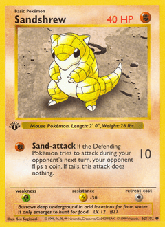Sandshrew 62 — Base