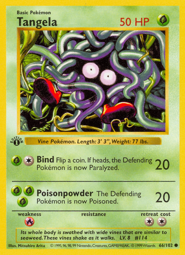 Carta Tangela 66/102 do set Base — Pokémon TCG | Bynx