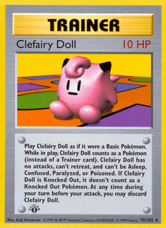 Clefairy Doll 70/102 — Coleção Básica