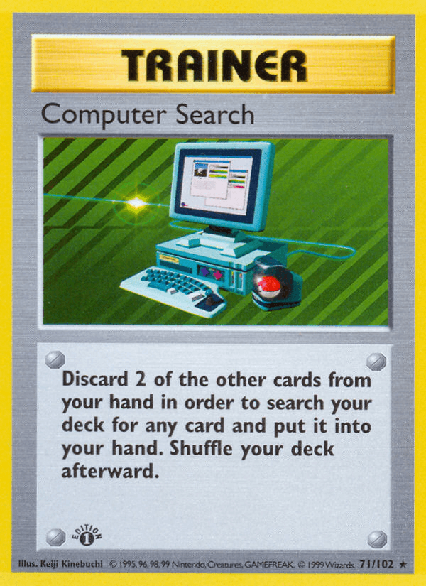Carta Computer Search 71/102 do set Base — Pokémon TCG | Bynx