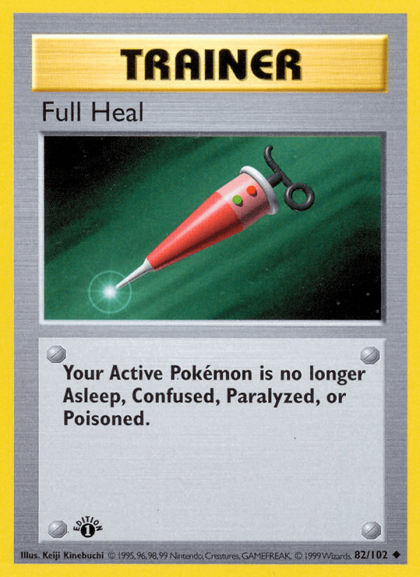 Carta Full Heal 82/102 do set Base — Pokémon TCG | Bynx