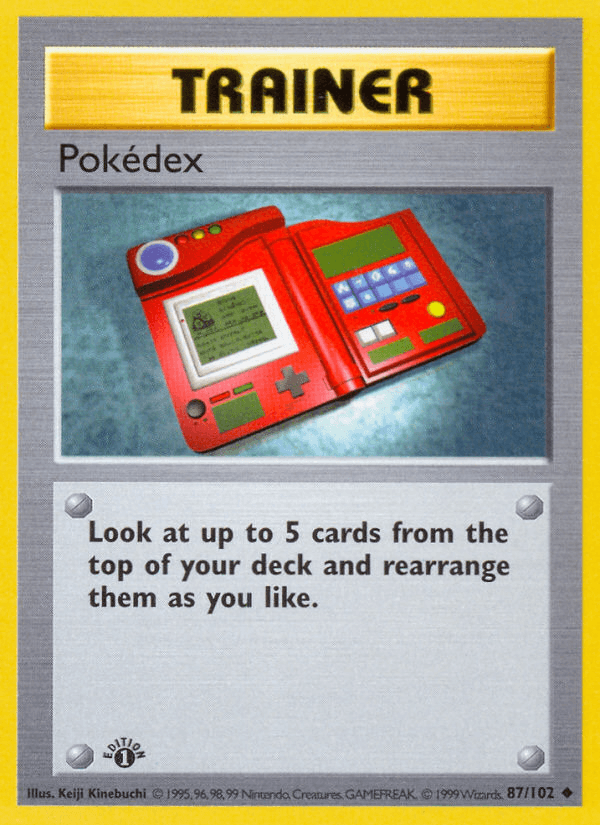 Carta Pokédex 87/102 do set Base — Pokémon TCG | Bynx