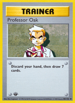 Professor Oak 88/102 — Coleção Básica