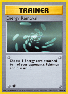 Energy Removal 92/102 — Coleção Básica