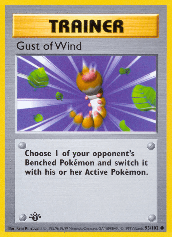 Carta Gust of Wind 93/102 do set Base — Pokémon TCG | Bynx