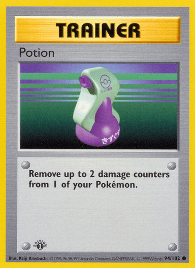 Carta Potion 94/102 do set Base — Pokémon TCG | Bynx