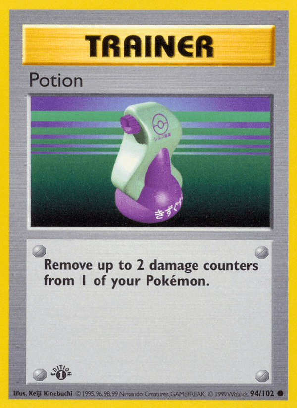 Carta Potion 94/102 do set Base — Pokémon TCG | Bynx
