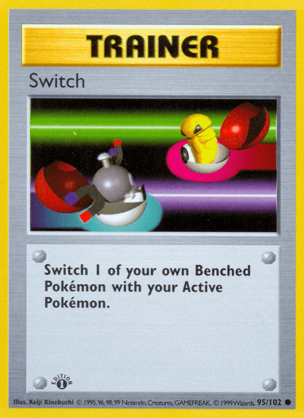 Carta Switch 95/102 do set Base — Pokémon TCG | Bynx