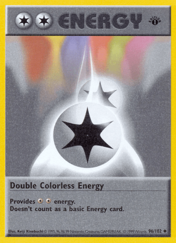 Carta Double Colorless Energy 96/102 do set Base — Pokémon TCG | Bynx