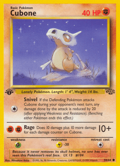 Cubone 50/64 — Selva