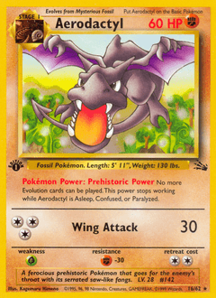 Aerodactyl 16 — Fossil