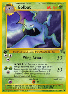 Golbat 34/62 — Fóssil