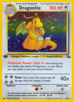 Dragonite 4/62 — Fóssil