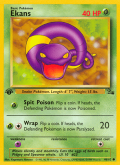 Ekans 46 — Fossil
