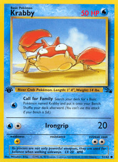 Krabby 51/62 — Fóssil