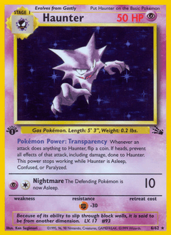 Haunter 6 — Fossil