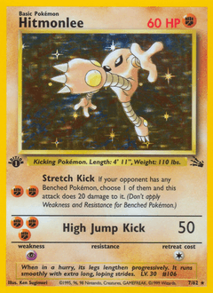 Hitmonlee 7/62 — Fóssil