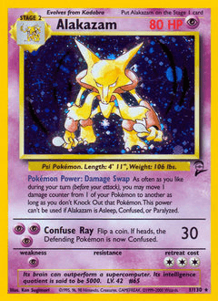 Alakazam 1 — Base Set 2