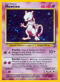 Mewtwo 10 — Base Set 2