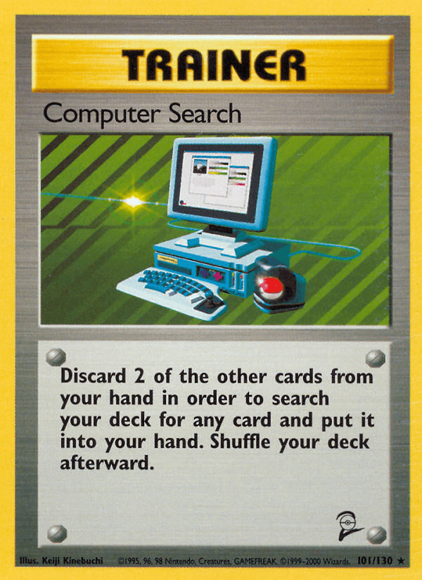 Carta Computer Search 101/130 do set Base Set 2 — Pokémon TCG | Bynx